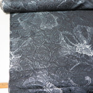 Jacquard with Floral Print 1-1