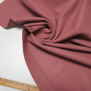 100% Silk 4-Ply Crepe Fabric, Satin, Classic Red • Promenade Fine Fabrics
