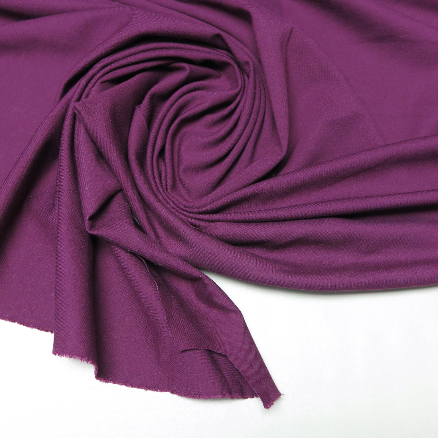 Rayon Ponte Knit Fabric, Berry • Promenade Fine Fabrics