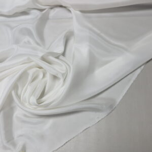 Habotai Silk Fabric White 1-1
