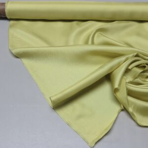 Silk Twill Fabric Yellow 1