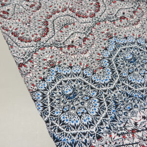 Cotton Sateen Geometric Panel Fabric 1-1
