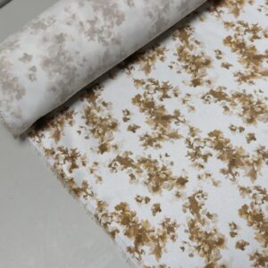 Silk Charmeuse Floral Fabric 1-1