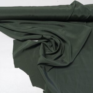 Silk Crepe de Chine Fabric Green