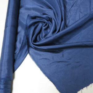 Silk Habotai Navy Fabric 1-2