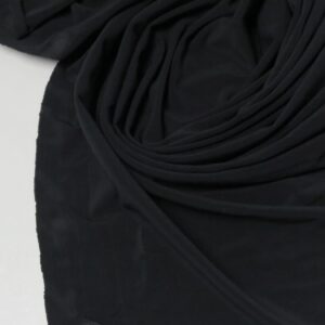 IMG_2112Rayon Matte Jersey Black Fabric -promenade-fine-fabrics