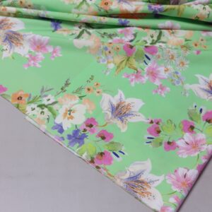 IMG_2208Cotton Poplin Green Floral Fabric-promenade-fine-fabrics