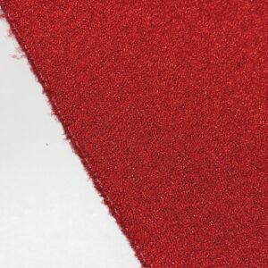Metallic Wool Fabric 1-3 Red