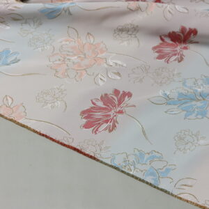 Silk Blend Jacquard Fabric 1-4