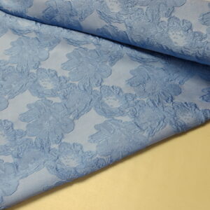 Light Blue Brocade Fabric