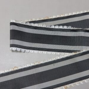 Scalloped Edge Taffeta Ribbon BlackIMG_3169-promenade-fine-fabrics